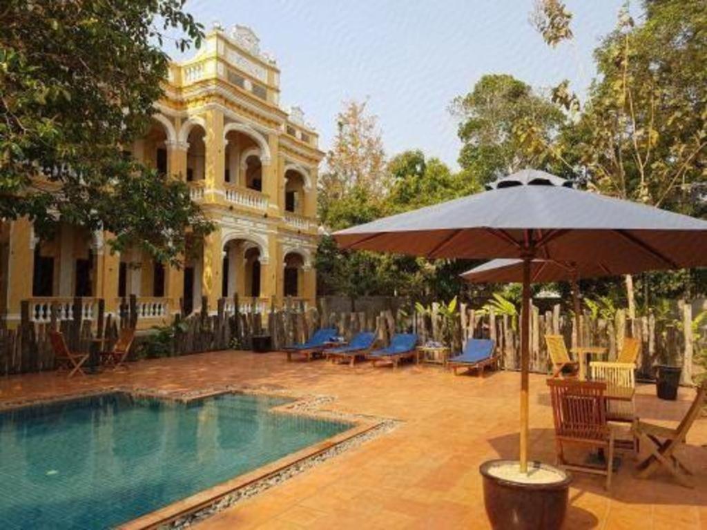 Hotel Le Relais de Chhlong à Kratie Extérieur photo